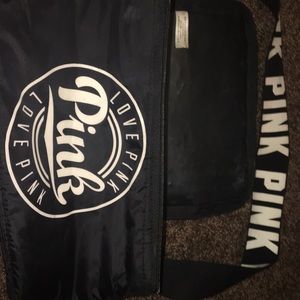 Pink lunchbox ice cooler